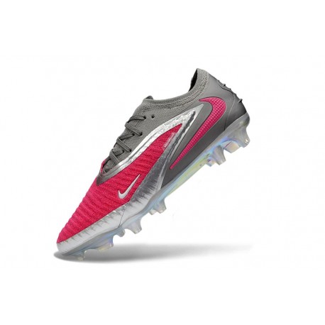Nike Scarpa Phantom 6 Elite Low FG Rosa Argento Grigio