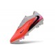 Nike Scarpa Phantom 6 Elite Low FG Arancione Corallo Nero Grigio