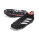 Adidas Scarpe Predator Elite Laceless FG Nero Bianco