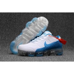 Scarpe Nike Air VaporMax 2018 Flyknit - Bianco Blu