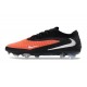 Nike Scarpa Phantom 6 Elite Low FG Rosso Nero Argento