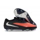 Nike Scarpa Phantom 6 Elite Low FG Rosso Nero Argento