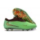 Nike Scarpa Phantom 6 Elite Low FG Verde Oro