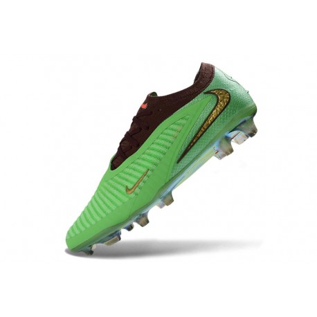 Nike Scarpa Phantom 6 Elite Low FG Verde Oro