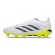 Adidas Scarpe Predator Elite Laceless FG Bianco Giallo Blu