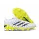 Adidas Scarpe Predator Elite Laceless FG Bianco Giallo Blu