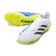 Adidas Scarpe Predator Elite Laceless FG Bianco Giallo Blu