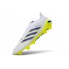 Adidas Scarpe Predator Elite Laceless FG Bianco Giallo Blu