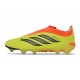 Adidas Scarpe Predator Elite Laceless FG Giallo Arancio Nero