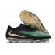 Nike Scarpa Phantom 6 Elite Low FG Verde Nero Oro