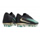 Nike Scarpa Phantom 6 Elite Low FG Verde Nero Oro