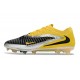 Nike Scarpa Phantom 6 Elite Low FG Nero Giallo Argento