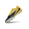 Nike Scarpa Phantom 6 Elite Low FG Nero Giallo Argento