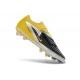 Nike Scarpa Phantom 6 Elite Low FG Nero Giallo Argento