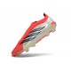 Adidas Scarpe Predator Elite Laceless FG Rosso Bianco Nero