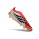 Adidas Scarpe Predator Elite Laceless FG Rosso Bianco Nero