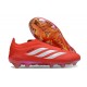 Adidas Scarpe Predator Elite Laceless FG Rosso Bianco