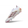 Scarpa da Calcio Adidas Predator Elite LL FG Bianco Rosso Nero