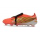Scarpa Adidas Predator 26 Elite Tongue FG Arancione Oro Nero