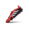 Adidas Predator Elite FT FG Scarpe da Calcio Rosso Nero Bianco