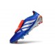 Adidas Predator Elite FT FG Scarpe da Calcio Blu Argento Rosso