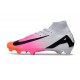 Scarpe da Calcio Nike Mercurial Superfly 10 Elite FG Rosa Bianco Nero
