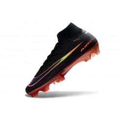 Scarpe da Calcio Nike Mercurial Superfly 10 Elite FG Nero Arancio