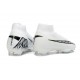 Scarpe da Calcio Nike Mercurial Superfly 10 Elite FG Bianco Nero