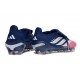 Adidas Predator Elite FT FG Scarpe da Calcio Blu Rosa Argento