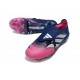 Adidas Predator Elite FT FG Scarpe da Calcio Blu Rosa Argento