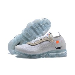 Scarpe Nike Air VaporMax 2018 Flyknit - Bianco Grigio