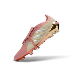 Adidas Predator Elite FT FG Scarpe da Calcio Rosa Beige Argento