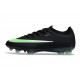 Nike Scarpa Zoom Mercurial Vapor 17 Elite FG Scarpa Nero Illusion Verde