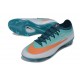 Nike Air Zoom Mercurial Vapor XVII Elite FG Turchese Arancione