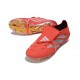 Adidas Predator Elite FT FG Scarpe da Calcio Rosso Argento