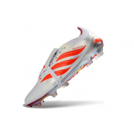Adidas Predator Elite FT FG Scarpe da Calcio Bianco Rosso