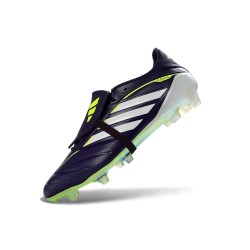 Adidas Predator Elite FT FG Scarpe da Calcio Nero Bianco Verde