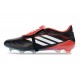 Adidas Predator Elite FT FG Scarpe da Calcio Nero Bianco Rosso