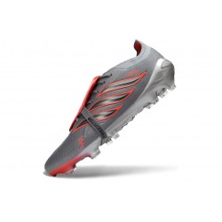Adidas Predator Elite FT FG Scarpe da Calcio Grigio Rosso