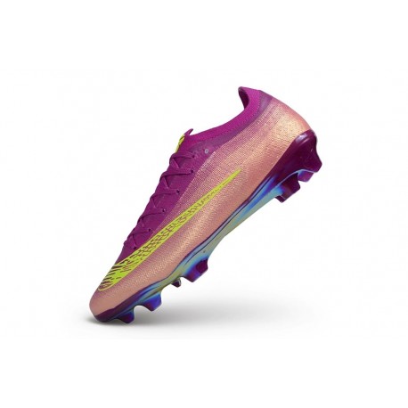Scarpe da Calcio Nike Mercurial Vapor 17 Elite FG Viola Giallo