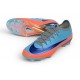 Scarpe da Calcio Nike Mercurial Vapor 17 Elite FG Blu Arancione