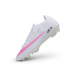 Scarpe da Calcio Nike Mercurial Vapor 17 Elite FG CR7 Bianco Rosa