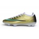 Scarpe da Calcio Nike Mercurial Vapor 17 Elite FG Oro Verde