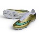 Scarpe da Calcio Nike Mercurial Vapor 17 Elite FG Oro Verde