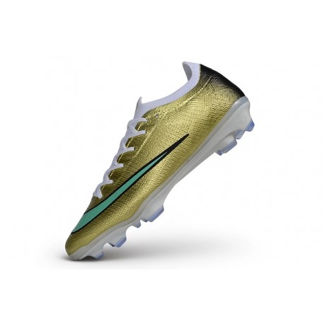 Scarpe da Calcio Nike Mercurial Vapor 17 Elite FG Oro Verde