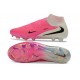 Scarpe da Calcio Nike Phantom 6 Elite High FG Rosa Bianco
