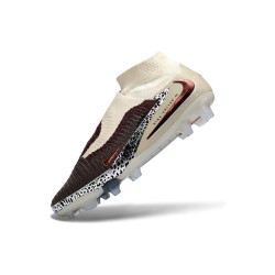 Scarpe Nike Phantom 6 Elite High FG Borgogna Crush Univ Rosso Fossil