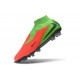 Scarpe da Calcio Nike Phantom 6 Elite High FG Hot Punch Nero Verde Strike