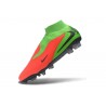 Scarpe da Calcio Nike Phantom 6 Elite High FG Hot Punch Nero Verde Strike