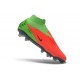 Scarpe da Calcio Nike Phantom 6 Elite High FG Hot Punch Nero Verde Strike